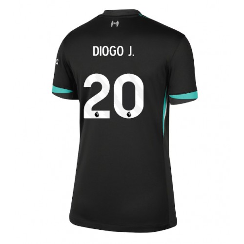 Ženski Nogometni dresi Liverpool Diogo Jota #20 Gostujoči 2024-25 Kratek Rokav